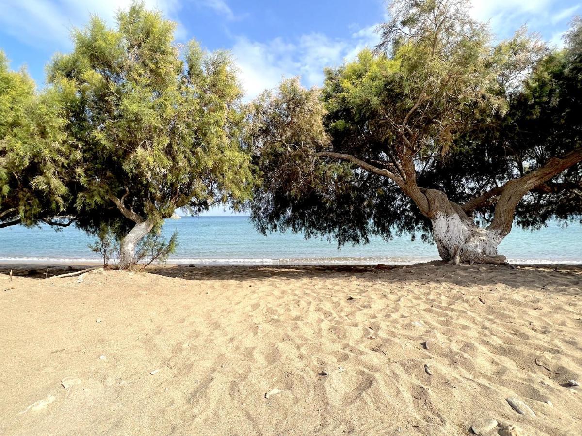 Studio At Beautiful Beach Kouremenos Apartamento Anevato Exterior foto