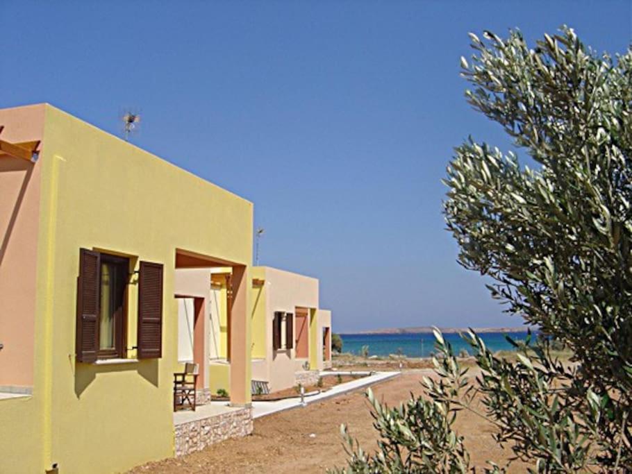 Studio At Beautiful Beach Kouremenos Apartamento Anevato Exterior foto