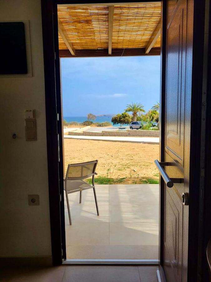 Studio At Beautiful Beach Kouremenos Apartamento Anevato Exterior foto