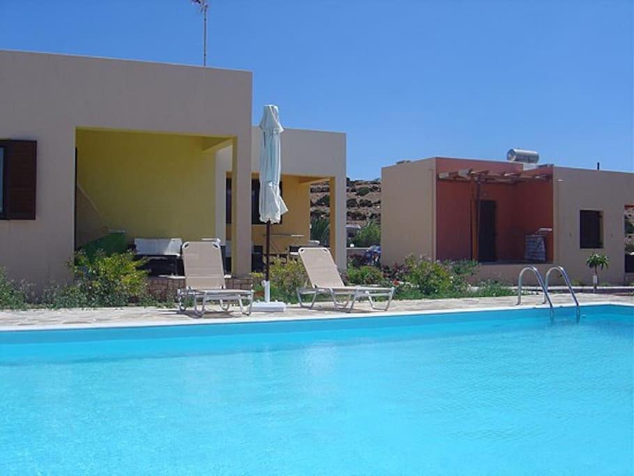 Studio At Beautiful Beach Kouremenos Apartamento Anevato Exterior foto