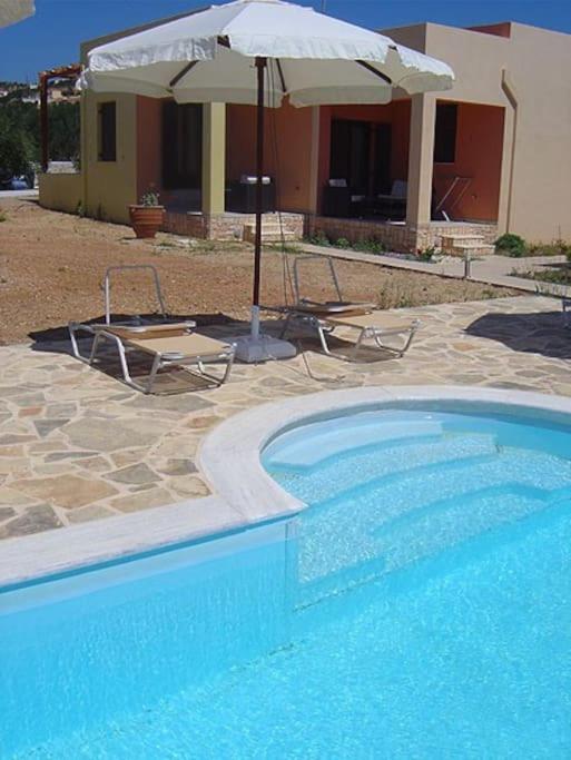 Studio At Beautiful Beach Kouremenos Apartamento Anevato Exterior foto